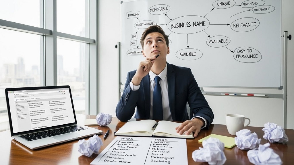 How can I generate unique business names