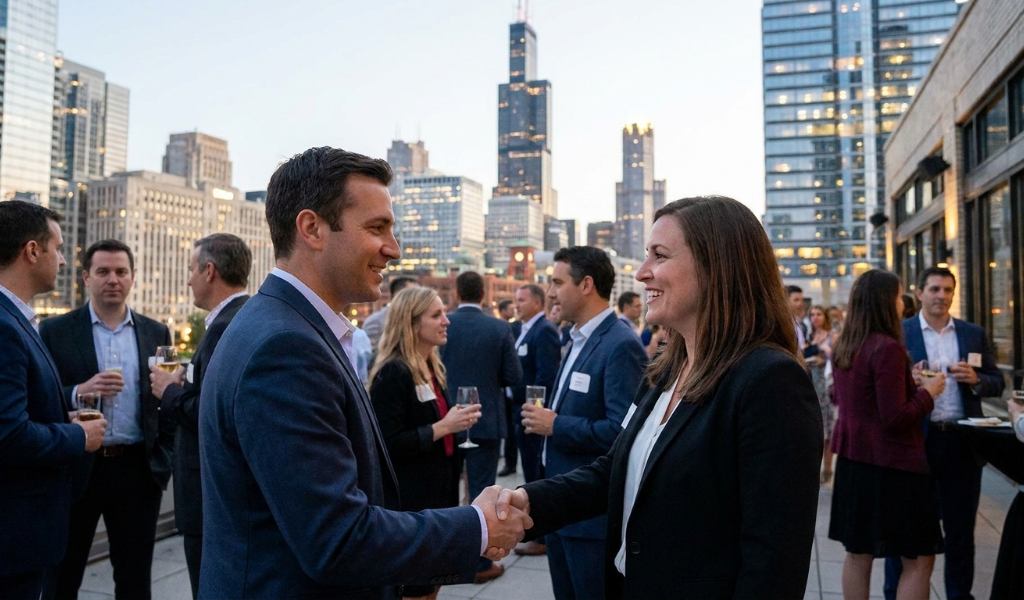 professional networking tips chicago il